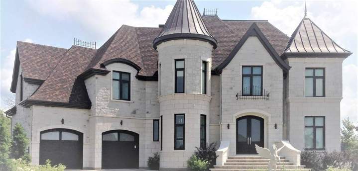 Habitation en pierre naturelle Grand Montréal